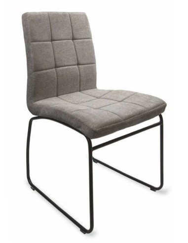 Silla de patín Eye, tela, metal negro