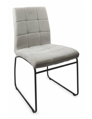 Silla de patín Eye, tela, metal negro