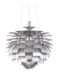 Lâmpada teto Artichoque 60 aluminio prata, Henningsen