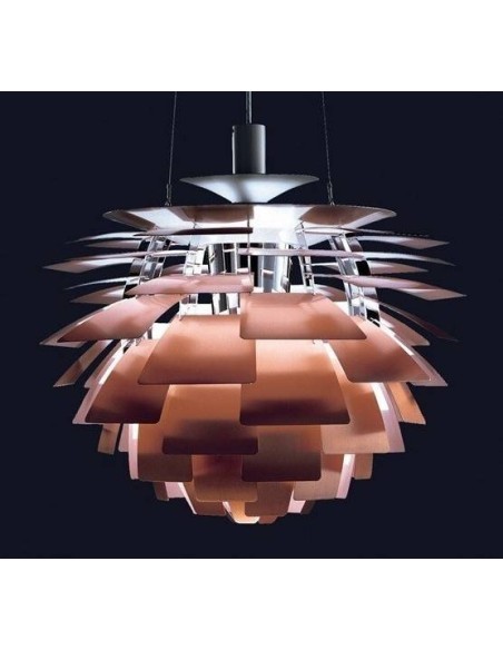 Arti 60 Lámpara techo, inspirada en P. Henningsen, cobre
