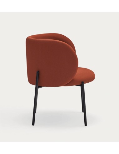 Poltrona de design Mogi, tecido, metal