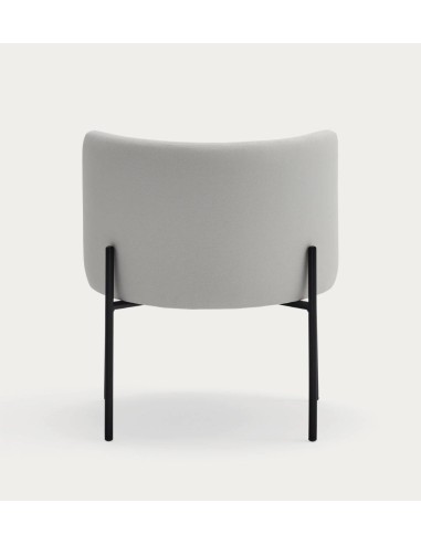 Poltrona de design Mogi, tecido, metal