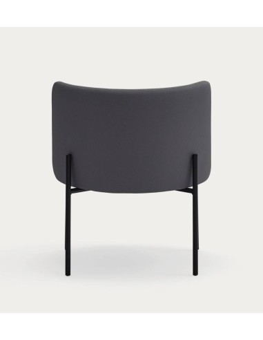 Poltrona de design Mogi, tecido, metal