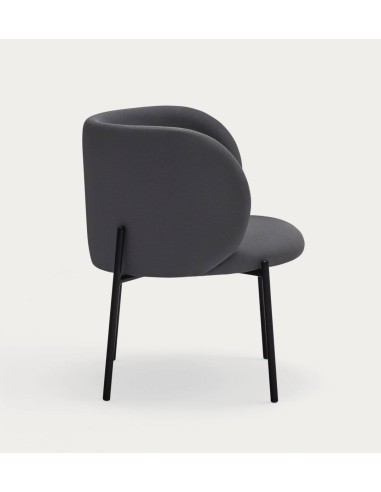 Poltrona de design Mogi, tecido, metal