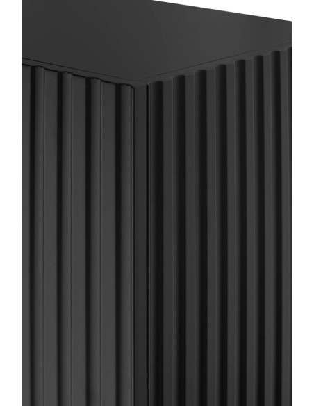 Teulat aparador Doric 198x48, preto Teulat aparador Doric 198x48, preto