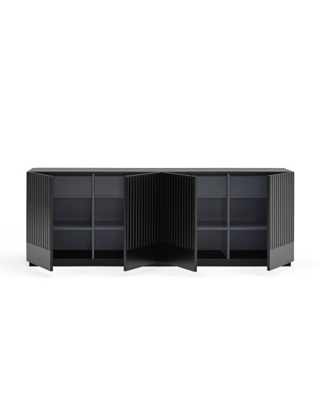 Teulat aparador Doric 198x48, negro