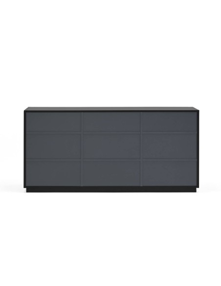 Teulat aparador Doric 148x48, negro Teulat aparador Doric 148x48, negro
