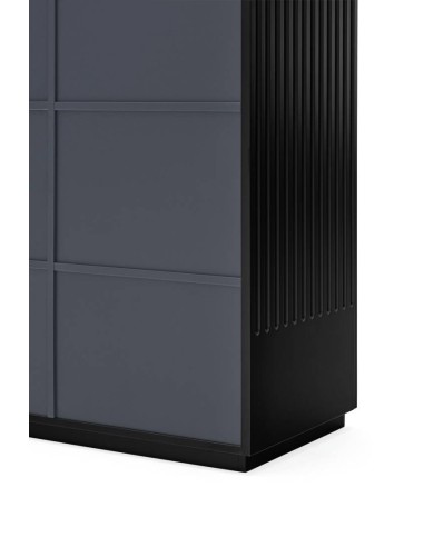 Teulat mueble auxiliar DORIC 90x120, negro