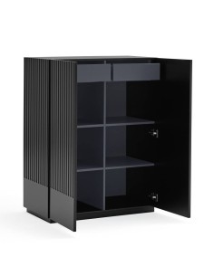 Teulat mueble auxiliar DORIC 90x120, negro 2