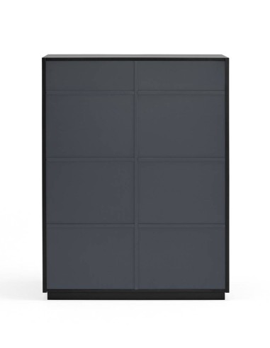 Teulat mueble auxiliar DORIC 90x120, negro