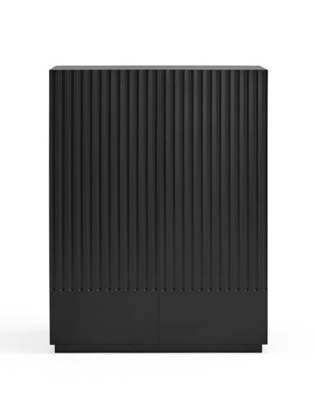 Teulat móvel auxiliar DORIC 90x120, preto