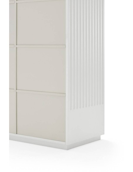 Teulat mueble auxiliar DORIC 90x120, blanco