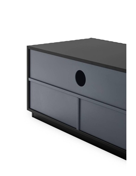 Teulat Mueble TV DORIC 182x48, negro Teulat Mueble TV DORIC 182x48, negro