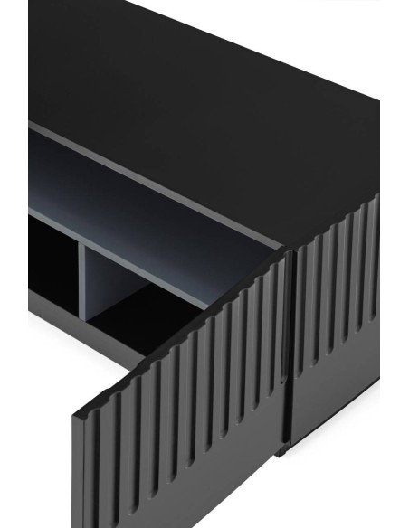 Teulat Mueble TV DORIC 182x48, negro Teulat Mueble TV DORIC 182x48, negro