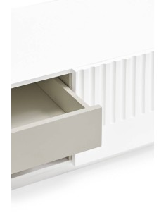 Teulat Mueble TV DORIC 182x48, blanco 2