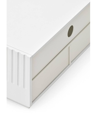 Teulat Mueble TV DORIC 182x48, blanco