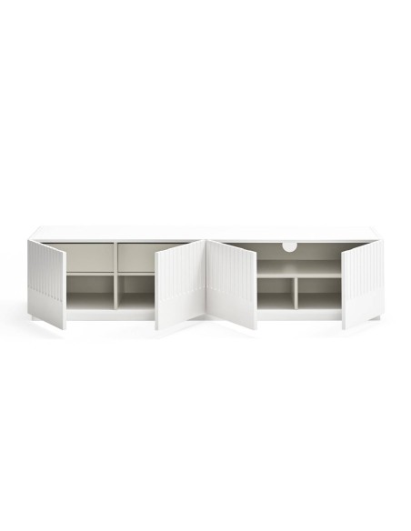 Teulat Mueble TV DORIC 182x48, blanco