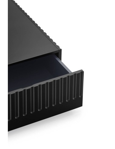 Teulat Mesa centro DORIC 110x60 con cajones, negro