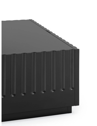 Teulat Mesa centro DORIC 110x60 con cajones, negro