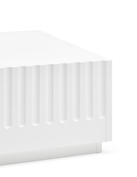 Teulat Mesa centro DORIC 110x60 con cajones, blanco Teulat Mesa centro DORIC 110x60 con cajones, blanco