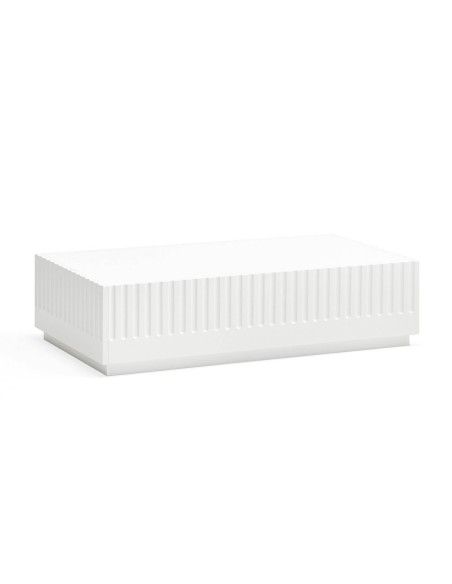 TEULAT mesa de café DORIC 110X60 com Gavetas, Branco