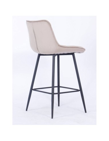 bancos FABIAN, metal, estofados velvet.