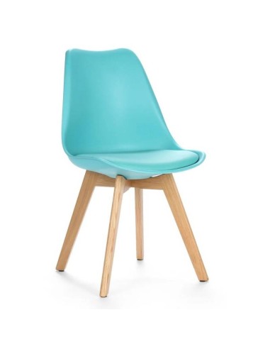 Cadeira De Jantar Nordico Acantha, Plástico, Tenha