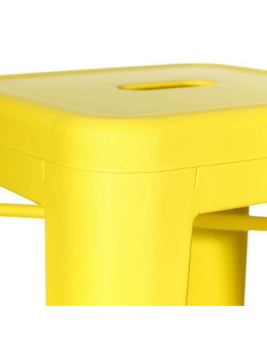 Tamborete Tolix / Replica Xavier Pauchard Amarelo