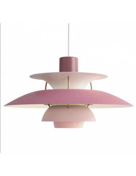 Lâmpada do teto PHE 40, metal rosa