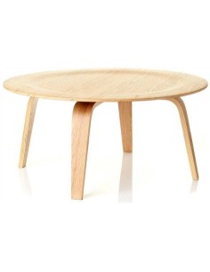 Mesa de centro Ame, madera natural 2