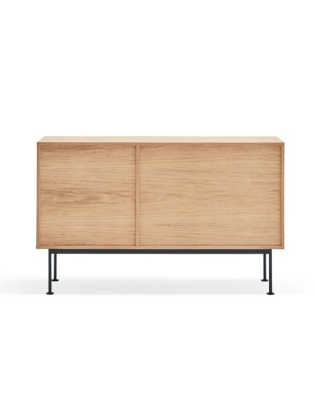 Teulat APARADOR minimalista YOKO 128x45, GRIS, ROBLE