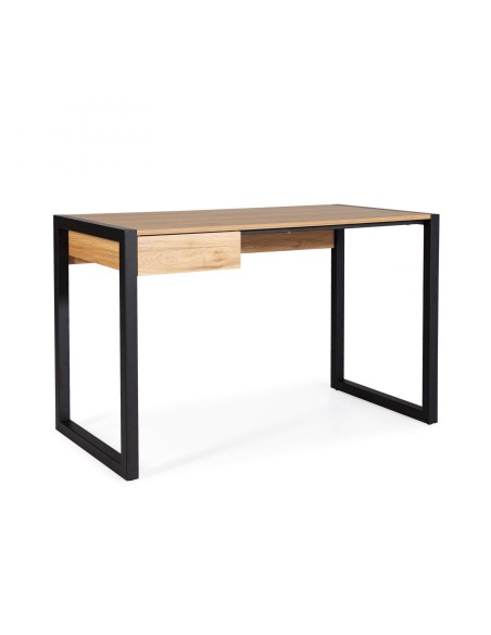 ESCRITORIO DISEÑO INDUSTRIAL DALÍ 120x60, roble, metal ESCRITORIO DISEÑO INDUSTRIAL DALÍ 120x60, roble, metal