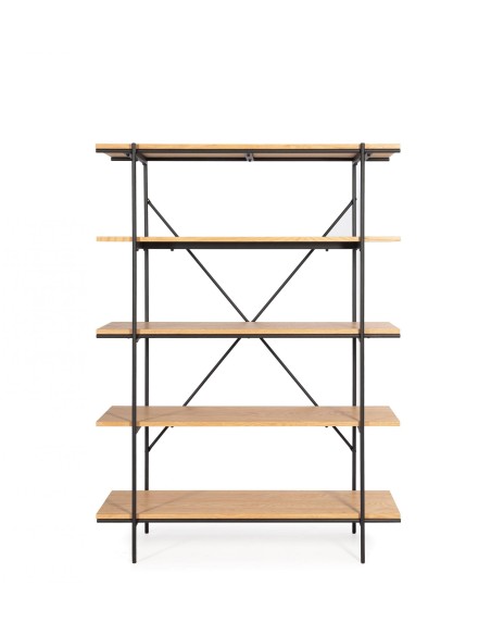 ESTANTES DE DESIGN INDUSTRIAL ,DENVER DE 165X120 CM.
