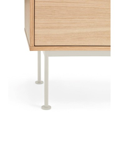 Teulat MUEBLE TV YOKO 180x40, CREMA, ROBLE