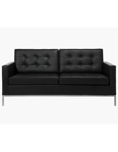 Sofá contemporáneo 2 plazas FLOR, similpiel