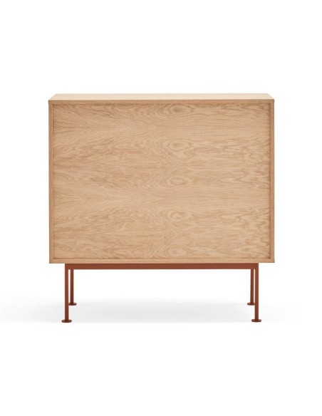 Teulat confortável minimalista YOKO 90x45, telha, Carvalho