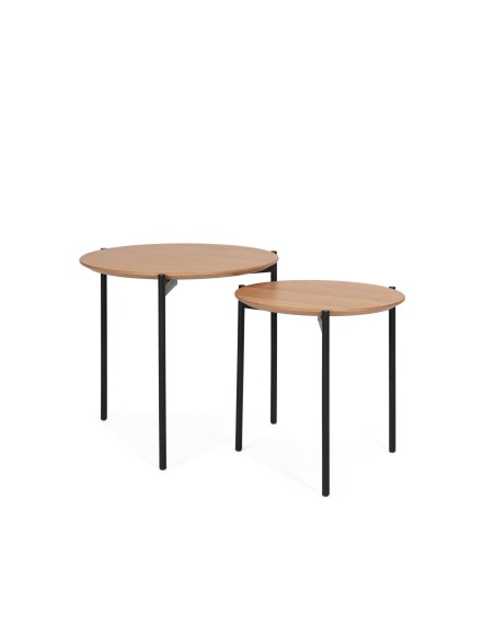 CONJUNTO DE 2 MESAS DE CENTRO DESIGN INDUSTRIAL, ELISABHET. CONJUNTO DE 2 MESAS DE CENTRO DESIGN INDUSTRIAL, ELISABHET.