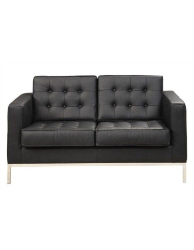 Sofá contemporáneo 2 plazas FLOR, similpiel