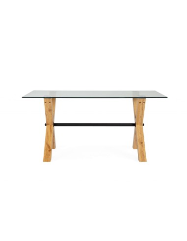 MESA DE DESIGN RÚSTICO SELENA, 160 X 90CM.