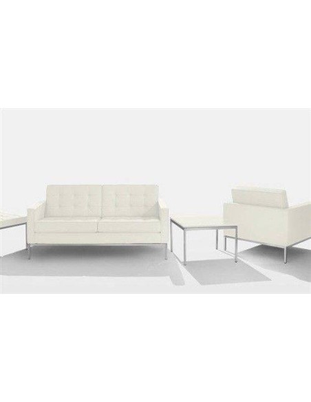 Sofá 2plazas design contemporâneo, inspirado por Florence Knoll