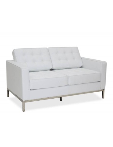 Sofá 2plazas design contemporâneo, inspirado por Florence Knoll