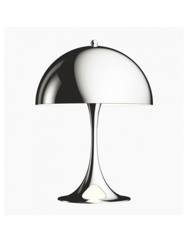 Candeeiro de mesa Pantera 35, metal, Prata.