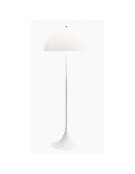 Lámpara de pie Pantera 50x130, metal, blanca.