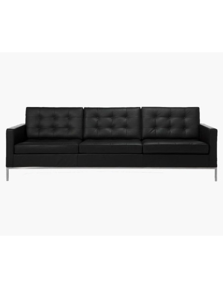 Lugares do sofá 3 design contemporâneo, inspirado por Florence Knoll