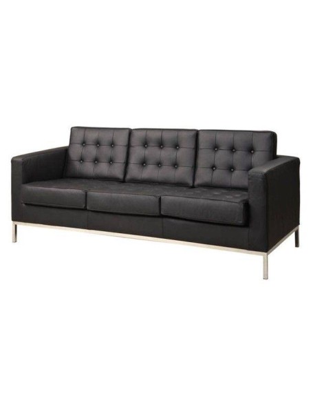 Lugares do sofá 3 design contemporâneo, inspirado por Florence Knoll