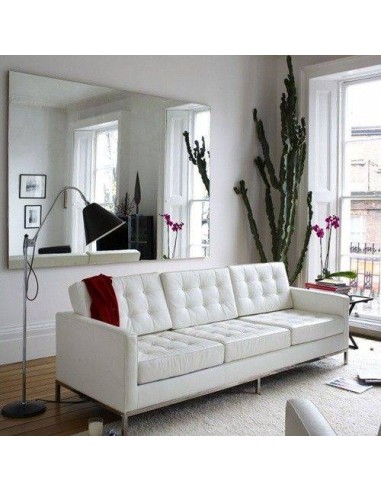 Lugares do sofá 3 design contemporâneo, inspirado por Florence Knoll