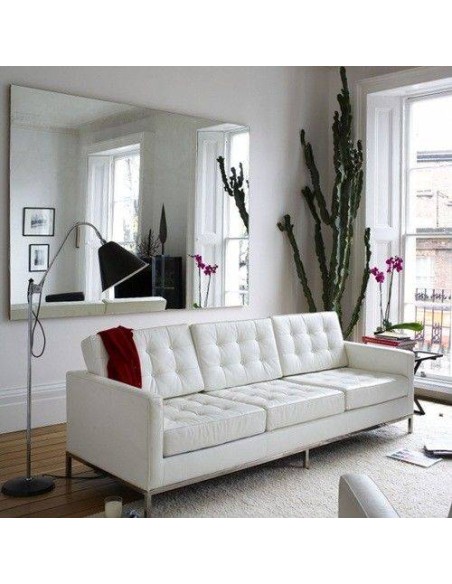 Lugares do sofá 3 design contemporâneo, inspirado por Florence Knoll