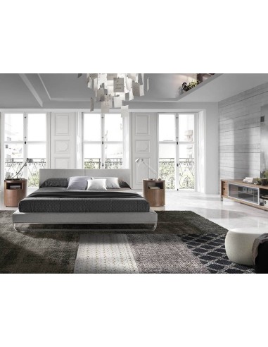 MESITA NOCHE REDONDA POLARIS, MADERA NOGAL