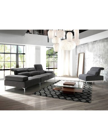 MESA CENTRO CUADRADA MIKO 100, CRISTAL, NOGAL