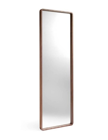 ESPEJO DE PIE  Enigma, MARCO MADERA NOGAL